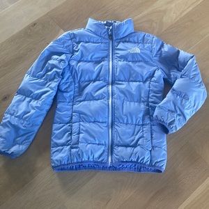 The North Face girl jacket size: M 10/12